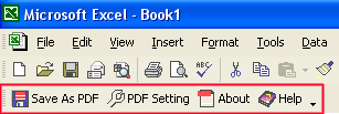 Click to view Convert XLS to PDF For Excel 3.50 screenshot